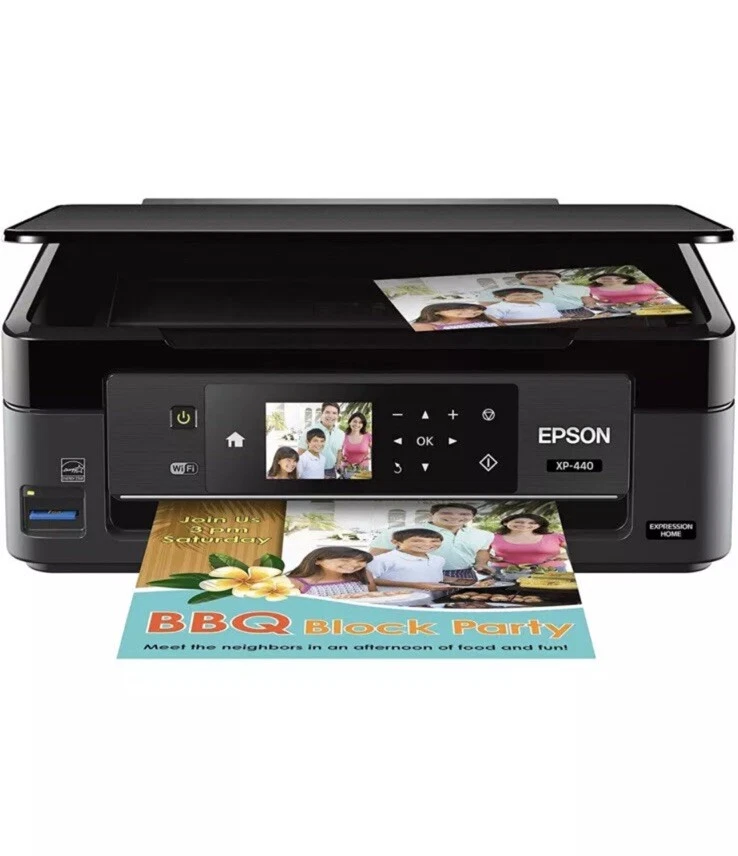 Brand NEW Epson Expression Home XP-440 / XP-446 Small-in-One Printer SEALED - Image 2 of 4