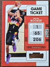 Devin Booker 2021-22 Panini Contenders Game Ticket Bronze #9 Phoenix Suns