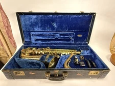 Conn 6M Naked Lady Alto Saxophone 1950s USA Vintage Frost & Stone Case VIDEO B27