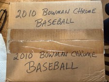2010 Bowman Chrome Baseball 12 Box Sealed Case