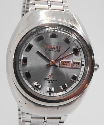 Orient Chronoace Automatic Watch 38mm Mens Ref 42913372 Vintage Japan