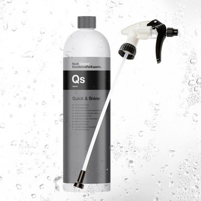 Koch Chemie Quick & Shine Qs 1l Wasserabweisender Schnellglanz Inkl. Sprükopf