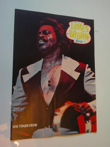 JAMES BROWN UK tour programme 1978