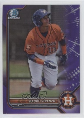 2022 Bowman Chrome Prospects Purple Refractor 1/250 Dauri Lorenzo #BCP-217 1t5