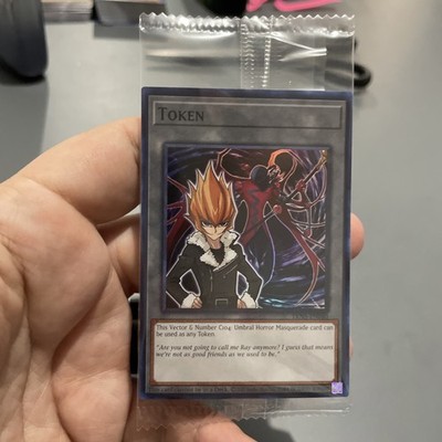 Burst Protocol SEALED Token TKN5-EN040 Vector & # C104:Umbral Horror Masquerade