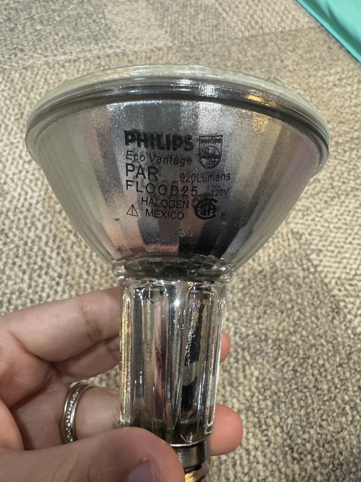 9 Pc Philips 53w 120v PAR30L Clear E26 Wide Flood EcoVantage