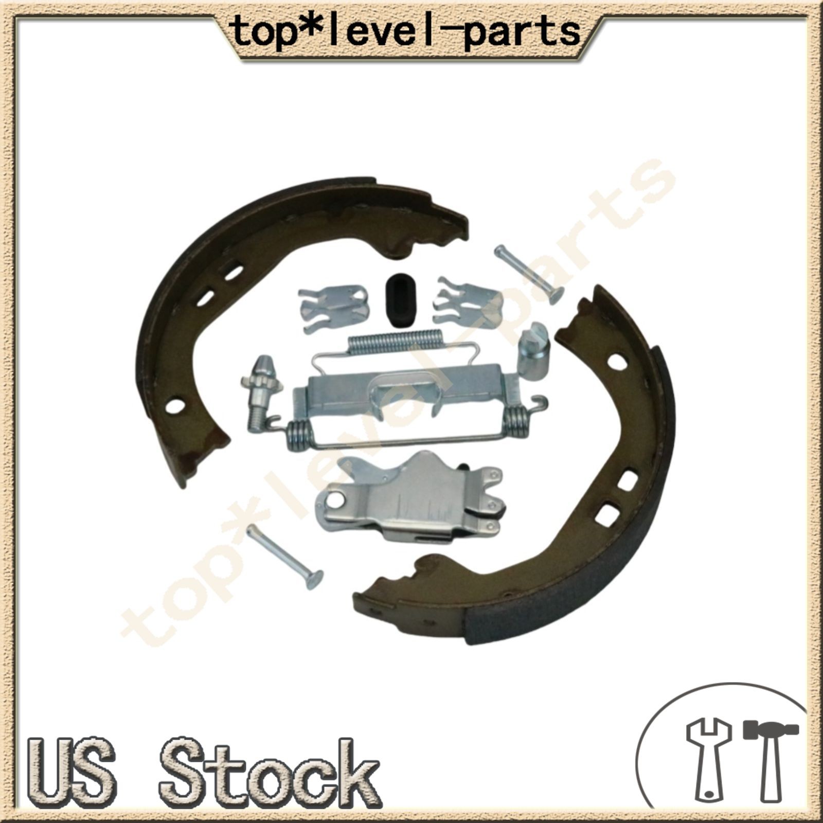 For Maserati Ghibli Quattroporte emergency parking hand brake shoes & hardware