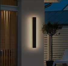 23.6inch Modern LED Wall Sconce, 3000K Warm White Outdoor Lights, IP65...