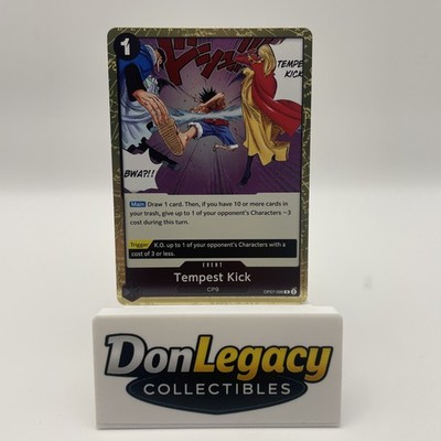Tempest Kick OP07-096 R 500 Years in the Future Englisch NM One Piece TCG 