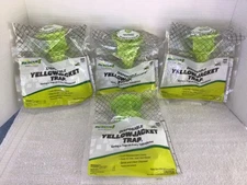 RESCUE Disposable Yellowjacket Traps Lot of 4