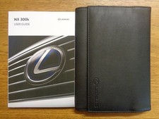 Lexus NX 300h Owners Handbook/Manual and Wallet 14-17