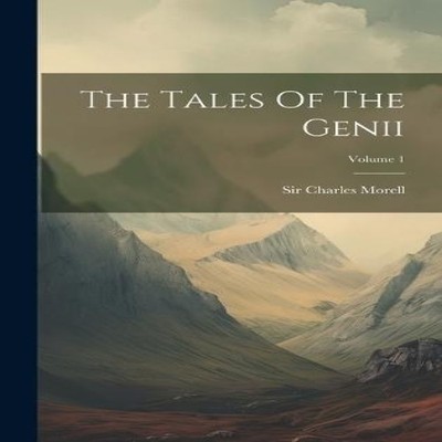 The Tales Of The Genii Volume 1 Sir Charles Morell Hardcover Crea