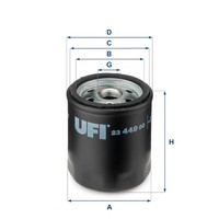 Ufi 23.449.00 ÖLfilter FüR Fiat Alfa Lancia
