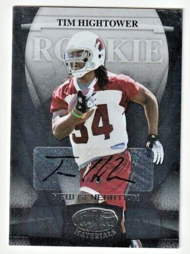 Tim Hightower Leaf Certified Materials #197 Autograph