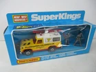 Matchbox Lesney Superkings K-75 Airport Fire Tender- "Flughafen Feuerwehr", box