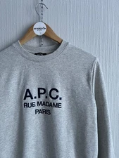APC Grey Cotton Sweatshirt