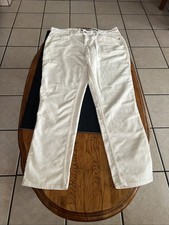 Michael Kors Men  s Corduroy Ivory Color Size 34X 30 Parker Slim Fit