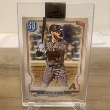 Topps Christian Walker Autograph 2020 /29  Gypsy Queen -  #256