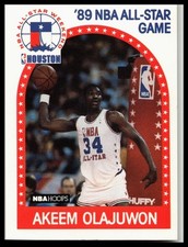 1989-90 NBA Hoops - Hakeem Olajuwon - All-Star Game - #178