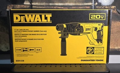 Dewalt 20v 1'' SDS PLUS D-Handle Rotary Hammer (TOOL-ONLY) DCH133B