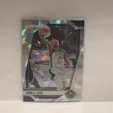 Jewell Lloyd 2024 Panini Prizm WNBA Cracked Ice Prizm-#49 Seattle Storm