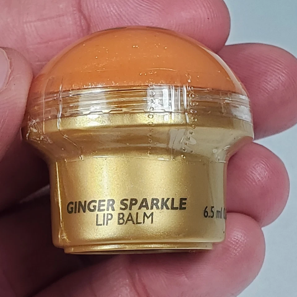 Бальзам для губ The Body Shop Ginger Sparkle 6,5 мл 0,2 унции - Изображение 4 из 4