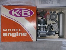 New K&B .65 Sportster Rc Model Airplane Engine Vintage Model Engine .NIB. 