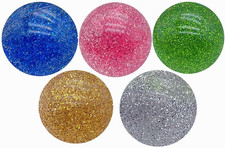Large Bouncy Ball 45mm for Kids Glitter Bounce Balls Party Favors Super Bouncy B