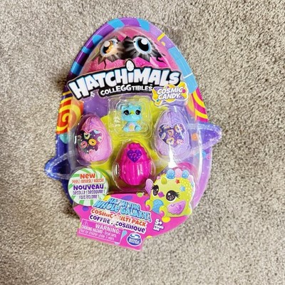 Brand New In Package Hatchimals CollEGGtibles Cosmic Candy 4 Count Multi-Pak