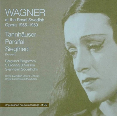 WAGNER/SVANHOLM/BERGSTROM/EHRLING/SA Wagner at the Royal Swedish Opera 195 (CD) - Photo 1/2