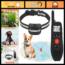 2-in-1 Wireless Dog Fence  Training Collar, Portable Pet Containment System, Be