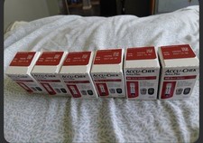 NIB 300 6 X 50 Sealed Accu-Chek Aviva Plus Glucose Test Strips Exp 7/31/27