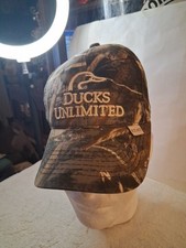 Ducks Unlimited Baseball Cap. Youth, OSFA Camouflage, Strapback.