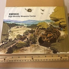 VTG XM966 High Mobility Weapons Carrier Military Production Brochure XM 966