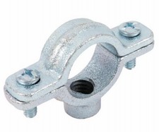 Split Ring Pipe Tubing Hanger, Galvanized, 1 In. - 335531
