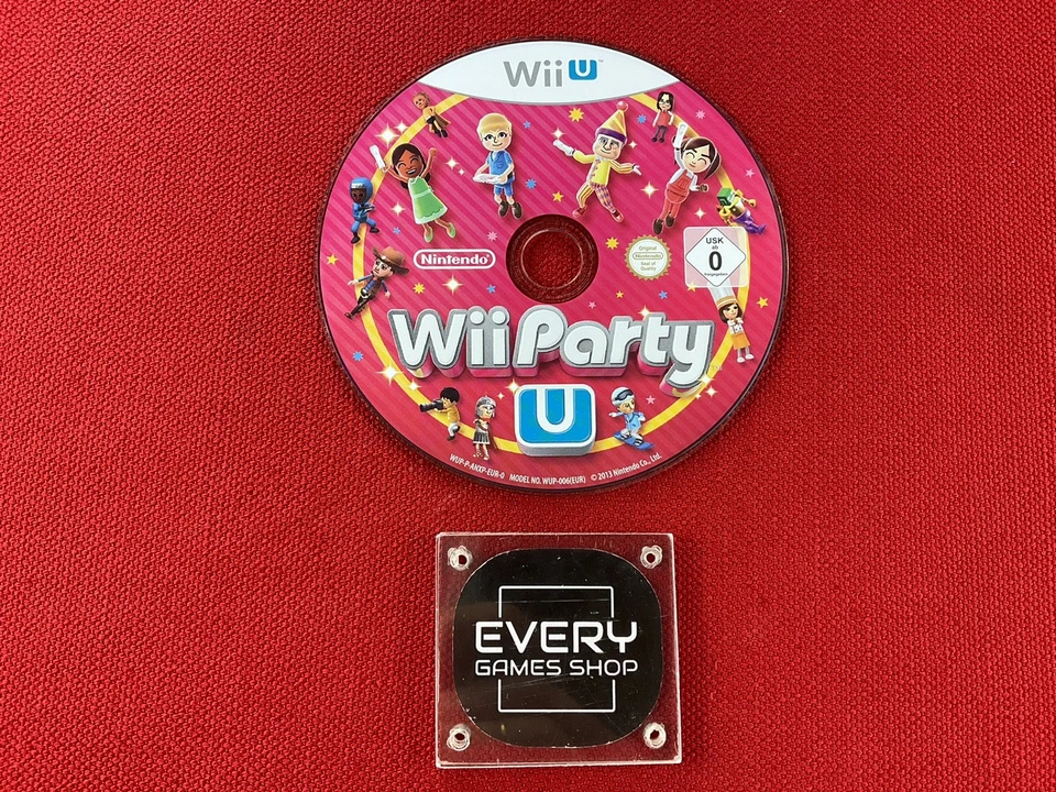 Wii Party U Wii U Solo Disco