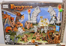 JUEGO MEGA BLOQUES DRAGONES PUERTA BATALLA EN CAJA 9881