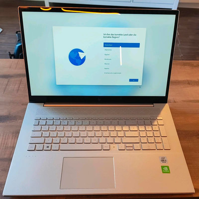 HP Envy 17-cg0155ng i5-1035G1 , 16GB RAM, 512GB SSD, NVIDIA GeForce MX330 Grafik