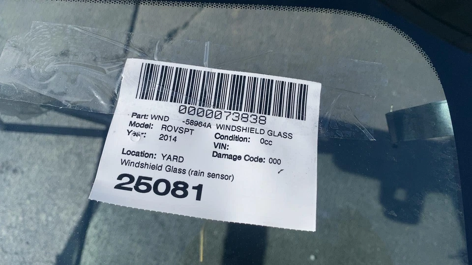 ⭕ 2014 2015 2016 2017 2018 2019 Land Range Rover Sport parabrisas pantalla de vidrio Foto 4 de 4