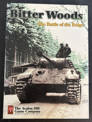 Avalon Hill - BITTER WOODS - Battle of the Bulge -  preowned