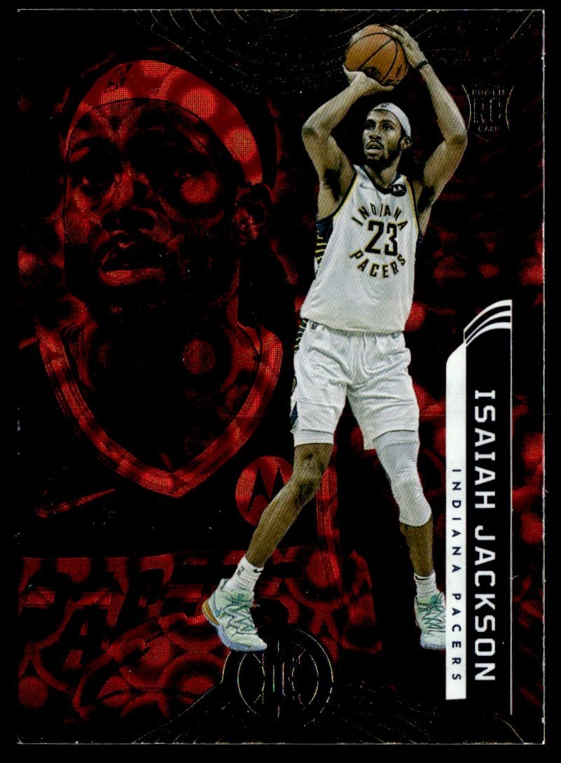 2021-22 Panini Illusions Red Asia Isaiah Jackson RC #172