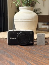 Canon PowerShot SX230 HS 12.1MP Digital Camera - Black TESTED WORKS GREAT