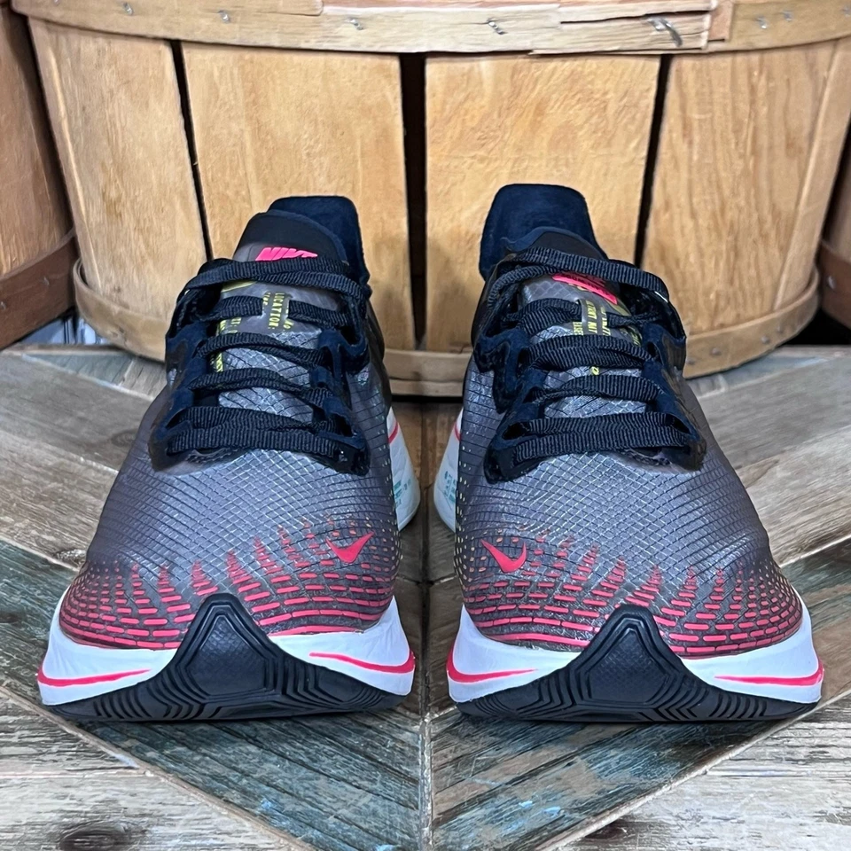 Nike Zoom Fly SP Fast Black Red Orbit Green BV6105-001 Running Shoe Men Size 7.5 - Image 4 of 4