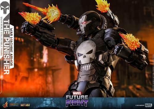 Hot toys VGM33D28 1/6 The Punisher War Machine Armor Diecast MARVEL Future Fight - Picture 15 of 22
