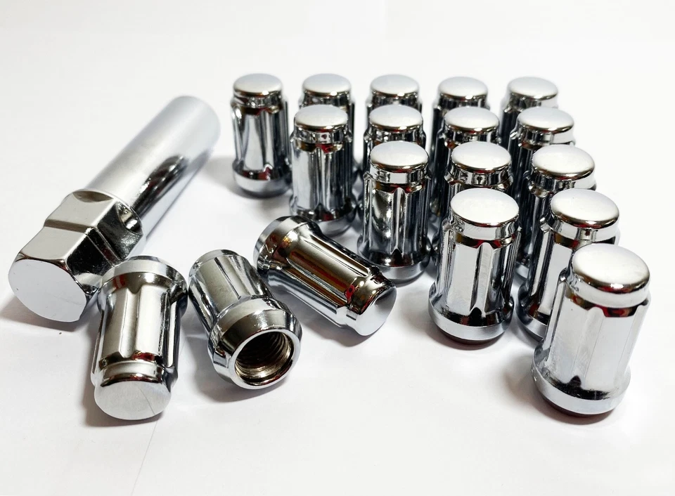 APTO LINCOLN MKS TOWN CAR AVIATOR MKT MKX SPLINE TUNER TUERCA 1/2-20 CROMO 20 PIEZAS Foto 2 de 4