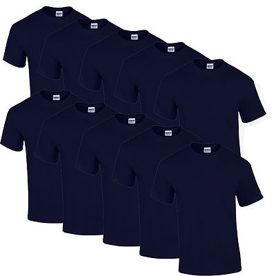10 GILDAN HEAVY COTTON T-SHIRTS M L XL XXL 3XL 4XL 5XL HERREN SHIRT BAUMWOLLE