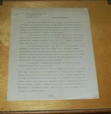 CURTISS WRIGHT  2500HP WRIGHT CYCLONE 18 AERO ENGINE PRESS RELEASE 1947