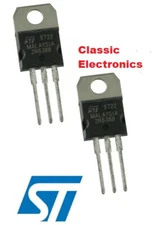 Lot of 2pcs. STMicro 2N6388 NPN DARLINGTON TRANSISTOR  TO-220 USA Seller