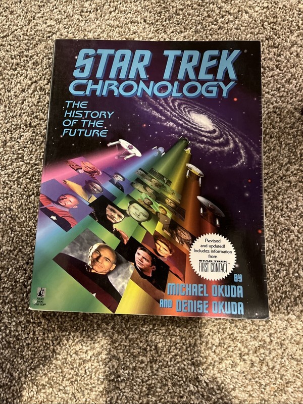 Two Star Trek Large Paperbacks  - Background Information