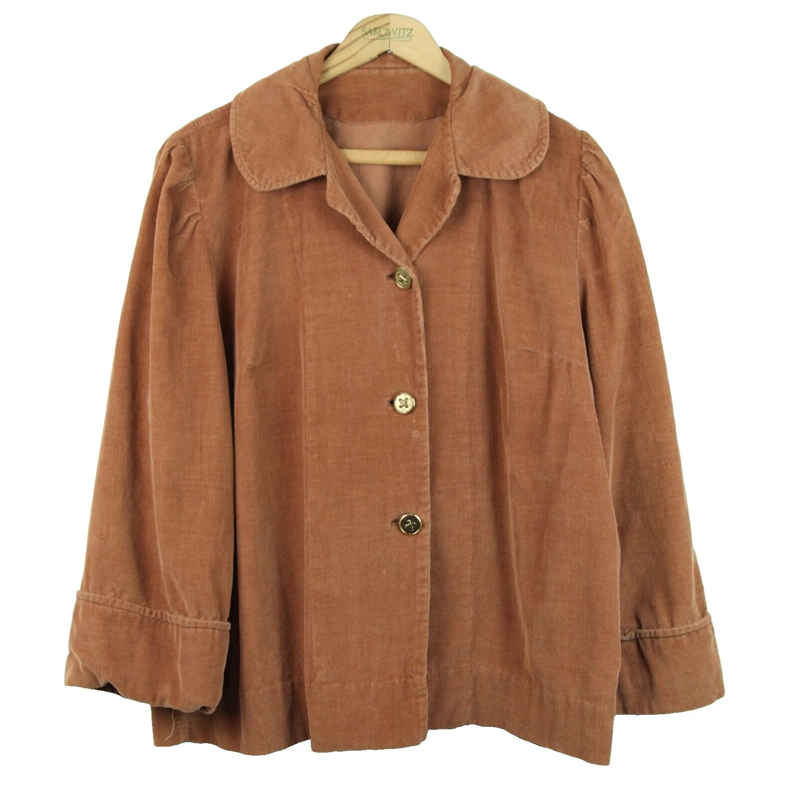 Chaqueta de Pana Vintage abrigos, chaquetas y chalecos para Mujeres